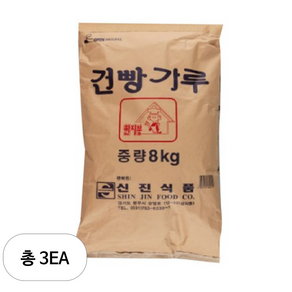 신진식품 건빵가루, 8kg, 3개