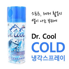 D. Cool 닥터쿨 냉각스프레이 200ml 2개 아로마향 아이스스프레이, 1개입