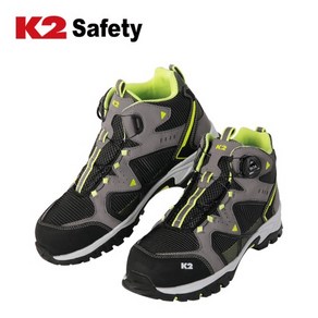 K2 Safety K2-62 보아시스템 다이얼 안전화 6인치 작업화, 1개