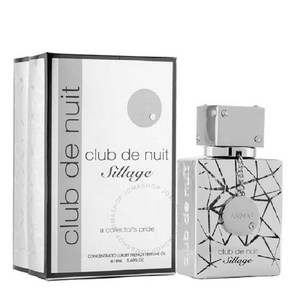 남성용/Amaf Mens Club De Nuit Sillage Pefume Oil 0.6 oz Fagances