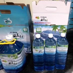 백운산동골농원 광양백운산 고로쇠수액 3병 6병 12병, 6개, 1.5L