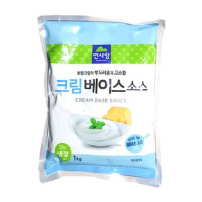 면사랑 크림베이스소스1kg, 1개, 1kg