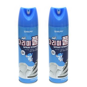 말표 다리미풀 480ml 2개 다림질 다림풀