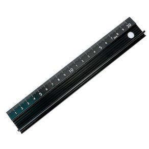 가죽공예 - 잘림 방지 안전 재단 자 알루미늄자 3가지 사이즈 *개당가격*, 1개, 20cm