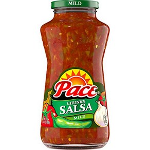 Pace Chunky Salsa Mild 24 oz Pace 청키 살사 마일드 24온스, mild salsa, 680g, 1개
