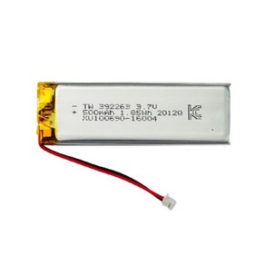 리튬폴리머배터리3.7V 500mAh, 1개