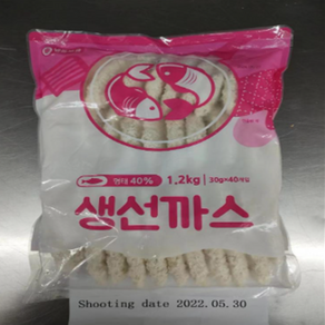 가토코 명태생선까스, 1.2kg, 1개