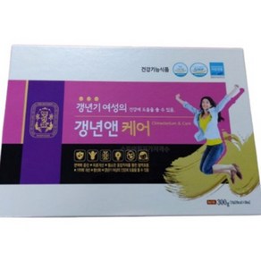 명기삼 갱년케어 갱년기여성홍삼30포(1박스), 300g