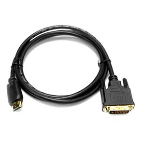 케이블메이트 HDMI to DVI 기본형 골드 1M, 본상품선택, 1개