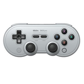 [국내정발] 8BitDo 블루투스 게임패드 SN30 PRO, GRAY