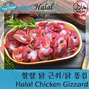 Halal Chicken Gizzad 할랄 닭근위 닭똥집 (Koea Muslim Food 700g), 1개