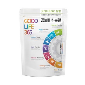 굿라이프365 곰보배추 가루 분말, 1개, 300g