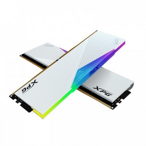 [공식수입사] ADATA XPG DDR5-6000 CL30 LANCER RGB 화이트 패키지 (64GB(32Gx2)), AX5U6000C3032G-DCLARWH, 2개