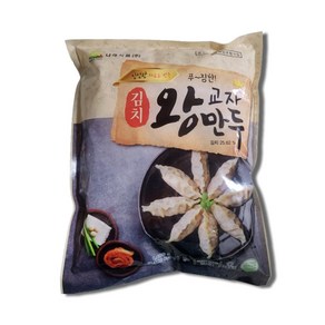 나래식품 김치 왕교자만두 1.4kgx2봉, 1.4kg, 2개