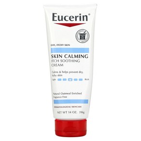 Eucein 피부 진정 크림 건성 가려운 피부 무향 396g(14oz), 396g, 1개