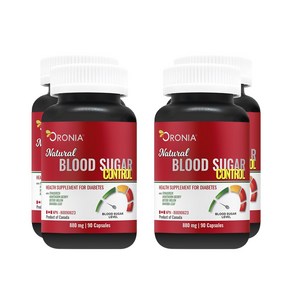 캐나다 오로니아 내추럴 블러드 슈가 컨트롤 Natual Blood Suga Contol, 4개, 90정