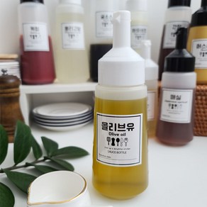 소스병 (뚜껑램덤발송) 투명용기 케찹통 케찹 용기, 700ml, 6개