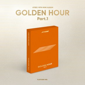 (Platfom VER.) 에이티즈 (ATEEZ) - GOLDEN HOUR Pat.1 (10th Mini Album 앨범)