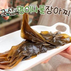 국산 명이나물장아찌 산마늘 명의나물 절임 순창 이조, 1개, 500g