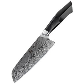 공식수입처 국내배송 67겹 다마스커스 신주오 XINZUO 산토쿠나이프 Santoku Knife Damascus 백종원 이연복 스타일 B32 FENG