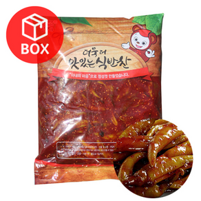 반찬단지 고추무침 1박스(4kg x 4개)