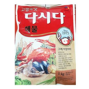 (무)백설 다시다(실온 해물 1KgX10개, 1kg, 10개