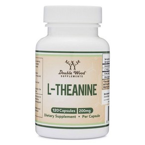 더블우드 L-Theanine 200mg 캡슐, 1개, 120정