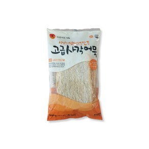 부산어묵 고급사각어묵 500g 미도어묵 10개입, 1개