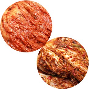 전라김치 묵은지1kg+포기김치1kg 전라도 숙성 김장 김치, 1세트, 1kg