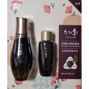 수려한 비책진생 윤 주름개선 미백 이중기능성 수액/유액/크림, 크림 50ML + 25ML, 1개