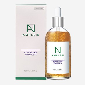 [정품인증]앰플엔 펩타이드 샷 앰플 투엑스 100ml, 1개