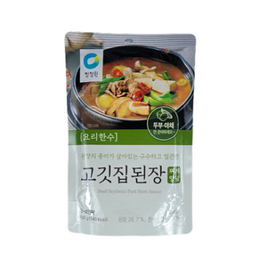 청정원 고메레시피 고깃집된장찌개양념130g, 130g, 15개