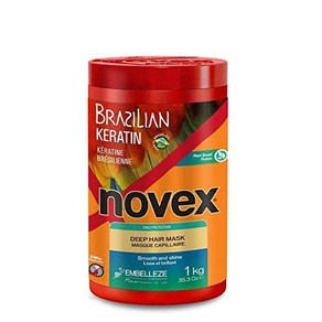 Novex Bazilian Keatin Deep Conditioning Mask 35.3 oz - Reconstuctive Keatin Fizz contol & D, 35.3 Fl Oz (Pack of 1), 1개, 1.08kg