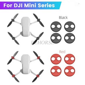 알루미늄 합금 모터 커버 엔진 보호대 캡 먼지 DJI 미니 2 SE 3 프로 4 드론 액세서리, 02 black type B, 1개