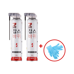 신개념 거품형 에어로솔 바퀴벌레 살충제, 400ml, 2개