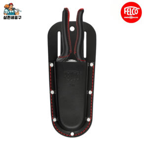 펠코 전지가위집 전정가위집 가죽 블랙 FELCO910, FELCO 910 블랙, 1개