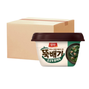 동원 양반 뚝배기 소고기미역국 281.5g, 12개