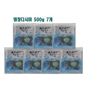 다도해푸드 완도금일산 쌈다시마 염장다시마, 1개, 3.5kg, 500g