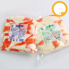 도매 크래미 게맛살, 크래미F, 1kg, 5개