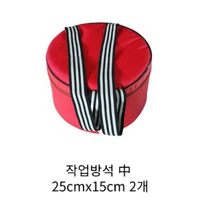 작업방석 농사용 고급 다목적 밭일 낚시 갯벌 엉덩이 원형 타원형 방석 중 25cm x 15cm, 2개