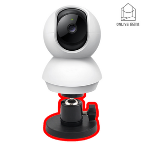 티피링크 샤오미 CCTV 홈캠 자석 브라켓 Tapo C400 C420 66mm Mihome, 1개, 자석 거치대