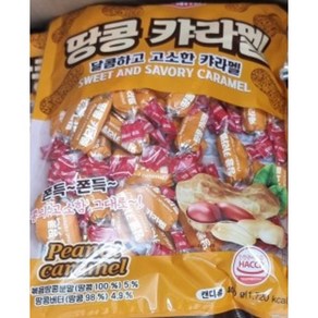 멜랜드 땅콩카라멜, 400g, 4개