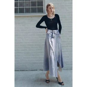 ZARA 자라 언발 하이웨스트 데님 스커트 6840244 427