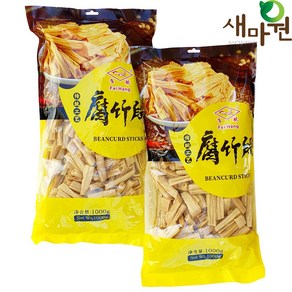 새마원 건조 푸주 절단 마라탕 건두부 두부피, 1kg, 2개