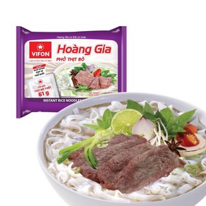 월드푸드 베트남 즉석 소고기 쌀국수 비폰 포팃보 PHO THIT BO 포보 포띠뽀 120g, 18세트