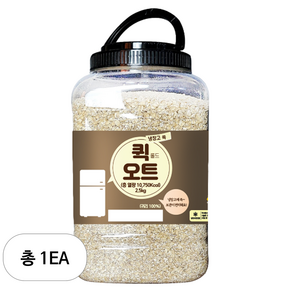 냉장고쏙 퀵 롤드 오트, 2.5kg, 1개