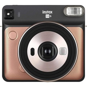 instax Squae SQ6 카메라 아쿠아 블루, Base_Blush Gold, 1개