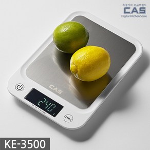 카스 디지털 주방저울(전자저울) KE-3500, 1kg, 혼합색상