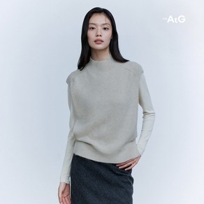 더엣지 [론칭가59 900원]24FW 라쿤울 블렌디드 루즈핏 베스트 1종