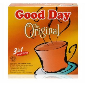 Good Day The Oiginal 100 그램 (3.52 Oz) 인스턴트 5-ct @ 20 그램, 1개, 20g, 5개입